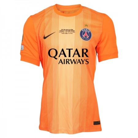 Paris Saint-Germain Keeper Drakt 2025-26 Oransje Kortermet Paris Saint-Germain Keeper Drakt 2025-26 Oransje Kortermet